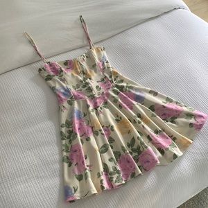 Zara Floral Skater Dress